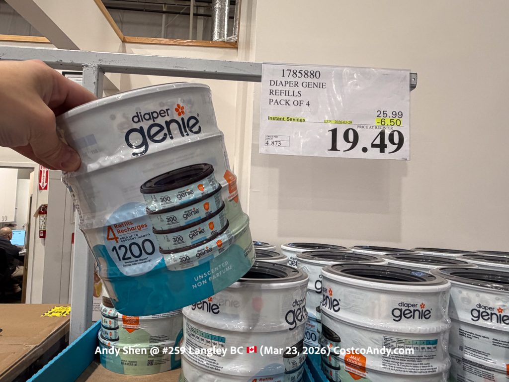 DIAPER GENIE REFILLS PACK OF 4