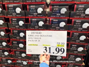 KIRKLAND SIGNATURE GOLF BALLS 24 PACK