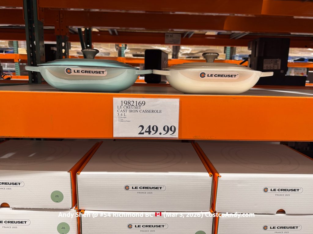 LE CREUSET CAST IRON CASSEROLE 3.4 L