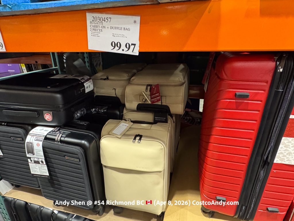 BUGATTI CARRY-ON + DUFFLE BAG 2 PIECES