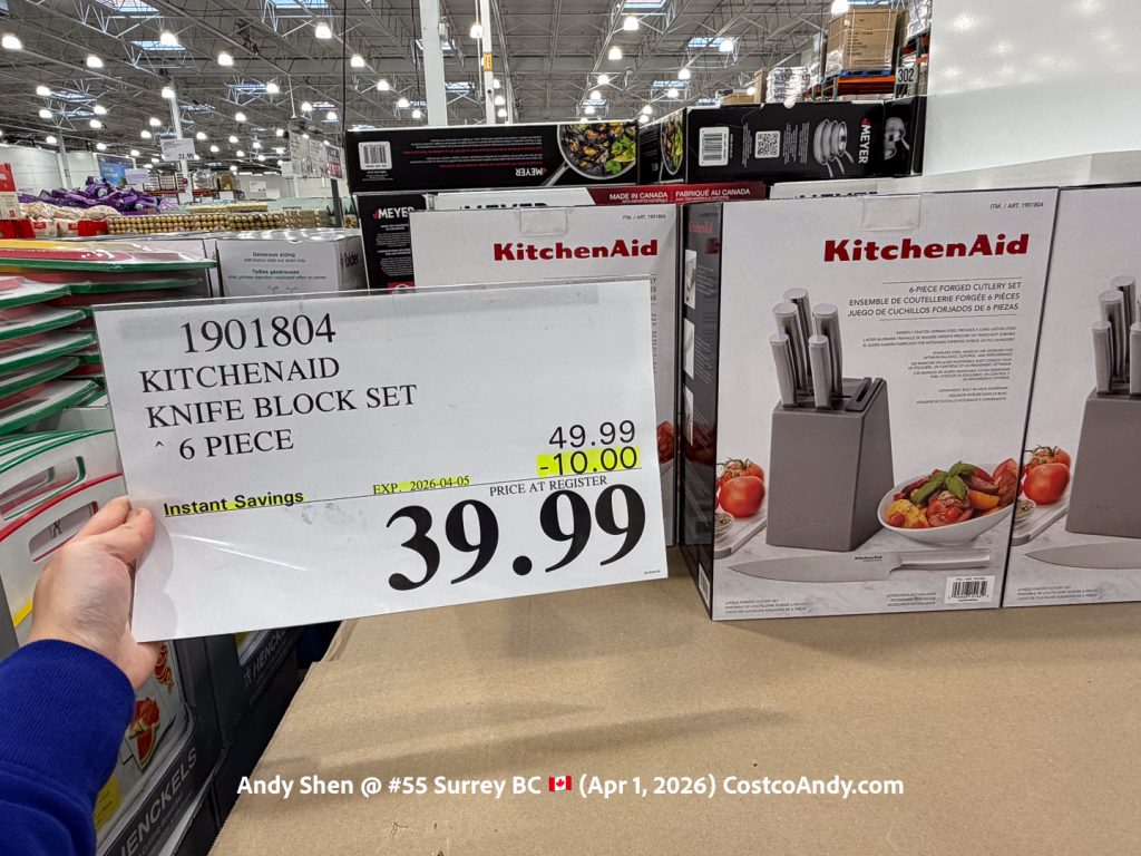 KITCHENAID KNIFE BLOCK SET 6 PIECE