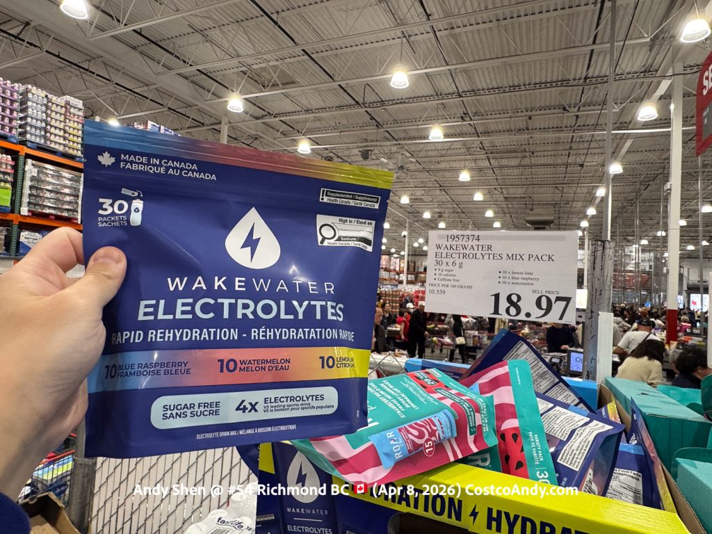 WAKEWATER ELECTROLYTES MIX PACK 30 X 6G