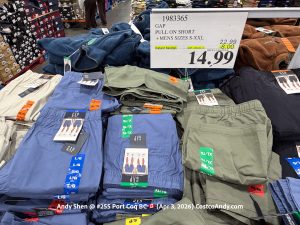 GAP PULL ON SHORT+MENS SIZES S-XXL
