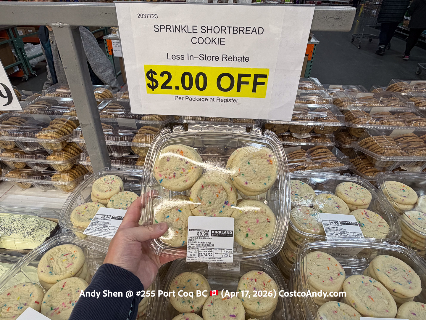 SPRINKLE SHORTBREAD COOKIE – Costco Andy