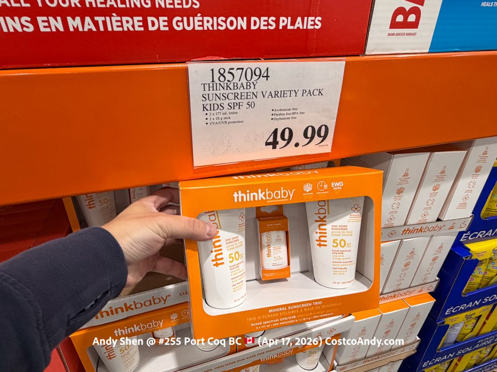THINKBABY SUNSCREEN VARIETY PACK KIDS SPF50