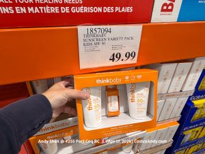 THINKBABY SUNSCREEN VARIETY PACK KIDS SPF50