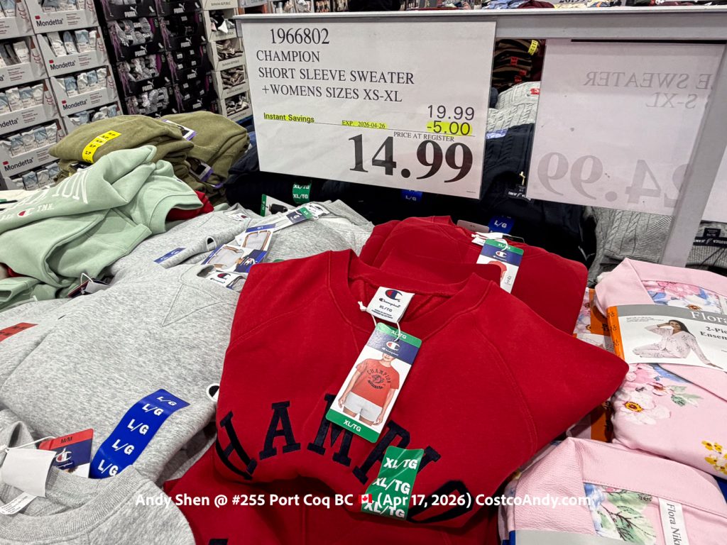 CHAMPION SHORT SLEEVE SWEATER