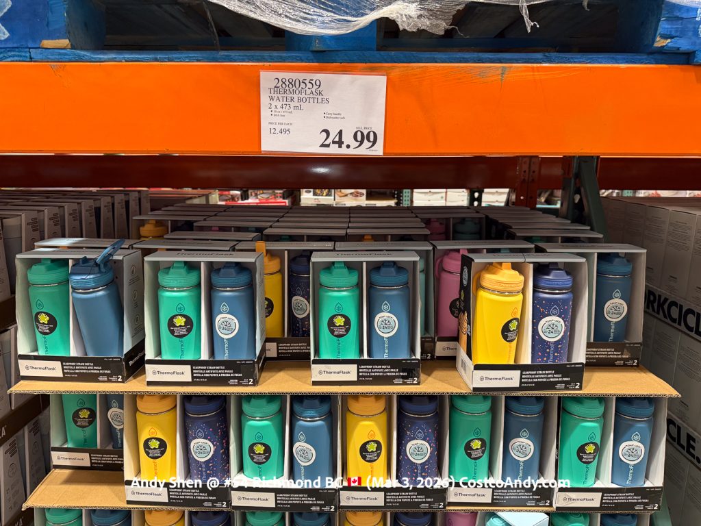 THERMOFLASK WATER BOTTLES 2 X 473 ML