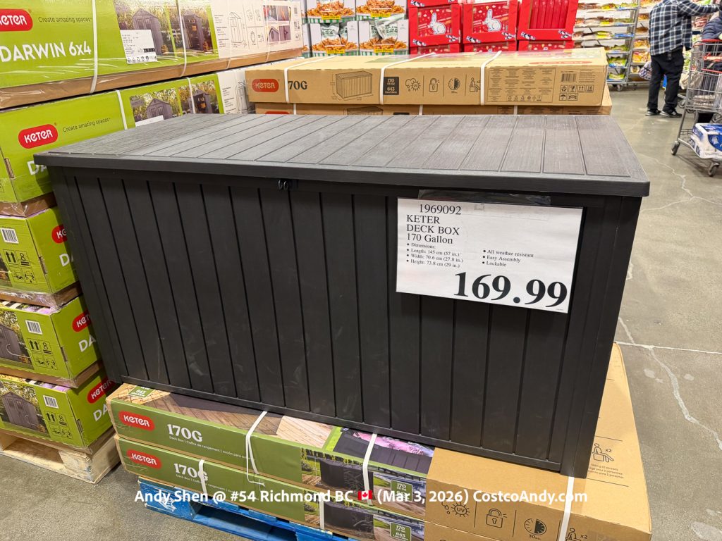 KETER DECK BOX 170 GALLON