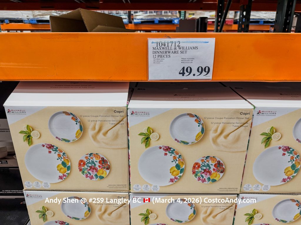 MAXWELL & WILLIAMS DINNERWARE SET 12 PIECES