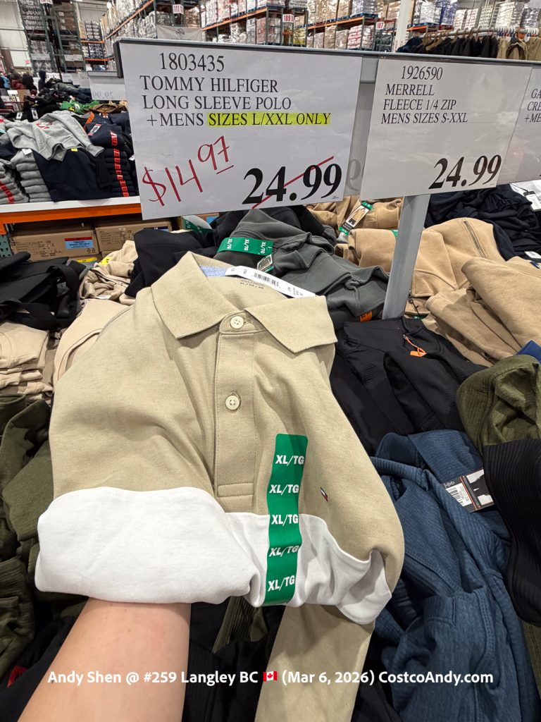 TOMMY HILFIGER LONG SLEEVE POLO MENS SIZES S-XXL