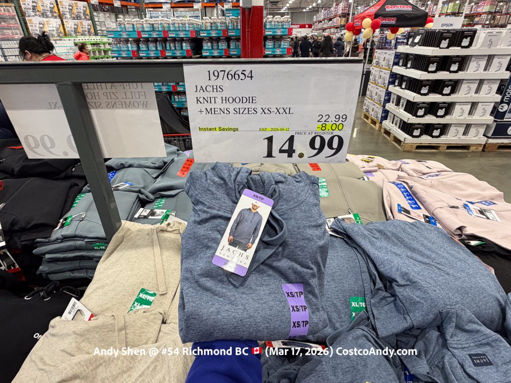 JACHS KNIT HOODIE +MENS SIZES XS-XXL