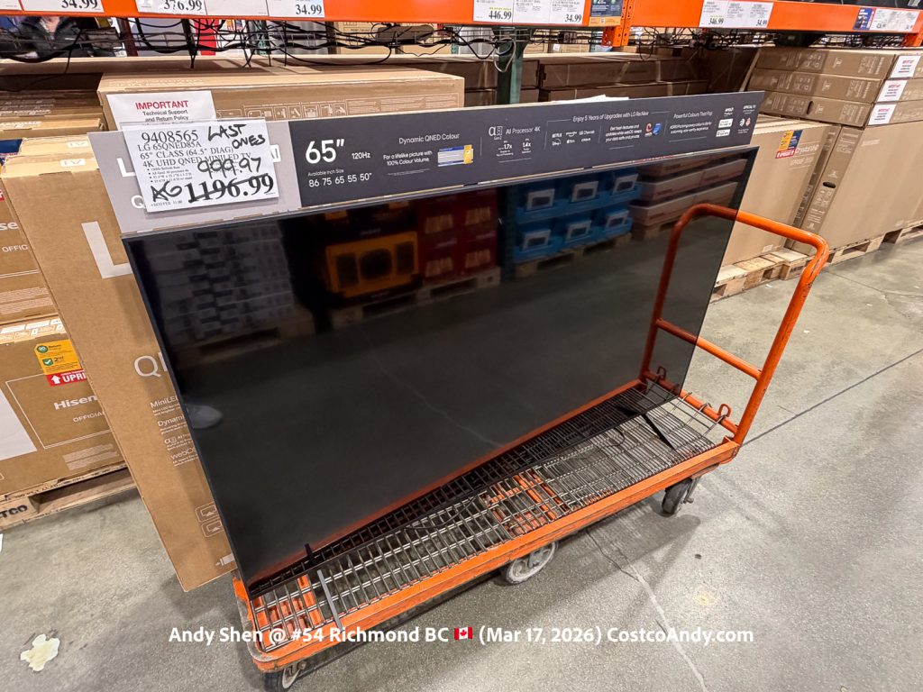 LG 65QNED85A 65″ CLASS (64.5″ DIAG) 4K UHD QNED MINILED TV