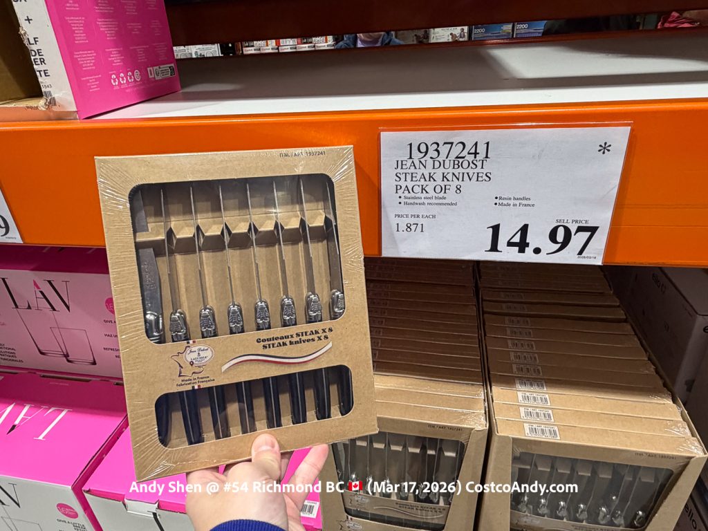 JEAN DUBOST STEAK KNIVES PACK OF 8