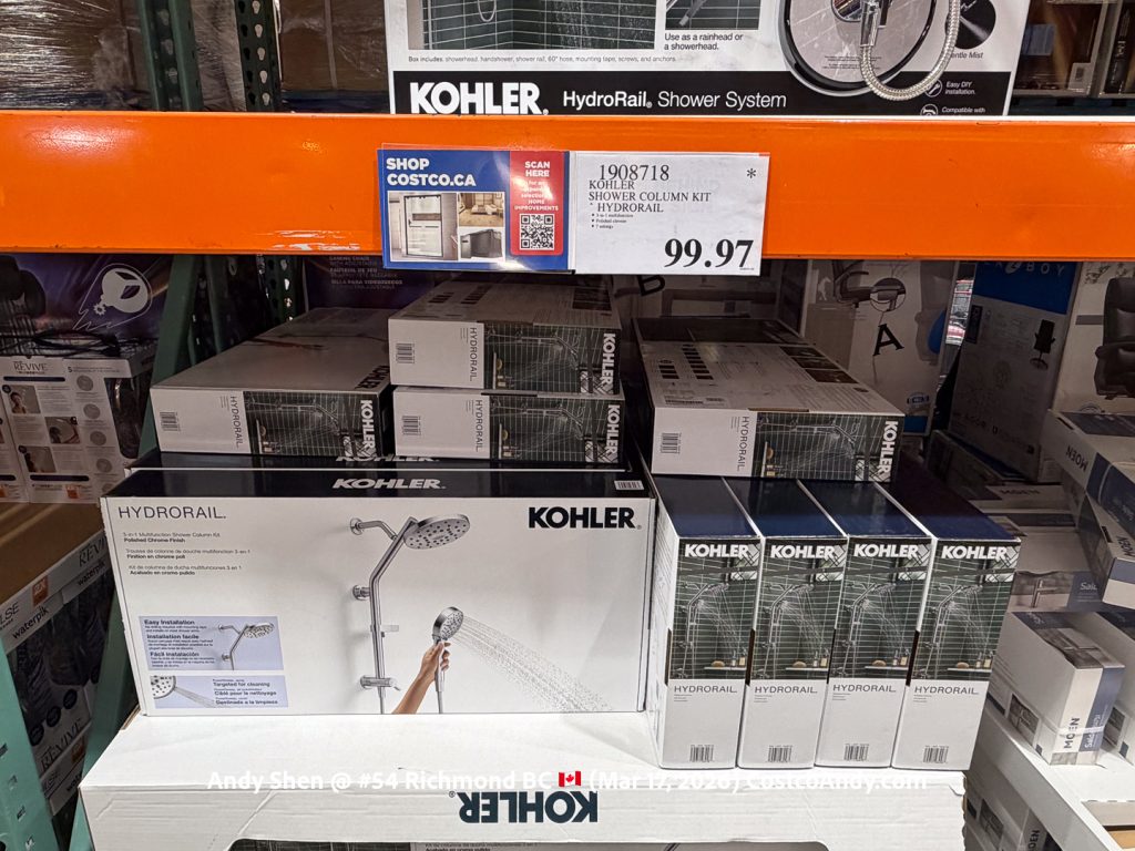 KOHLER SHOWER COLUMN KIT HYDRORAIL