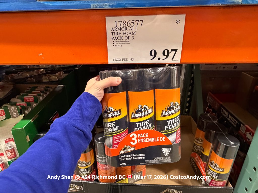 ARMOR ALL TIRE FOAM PACK OF 3