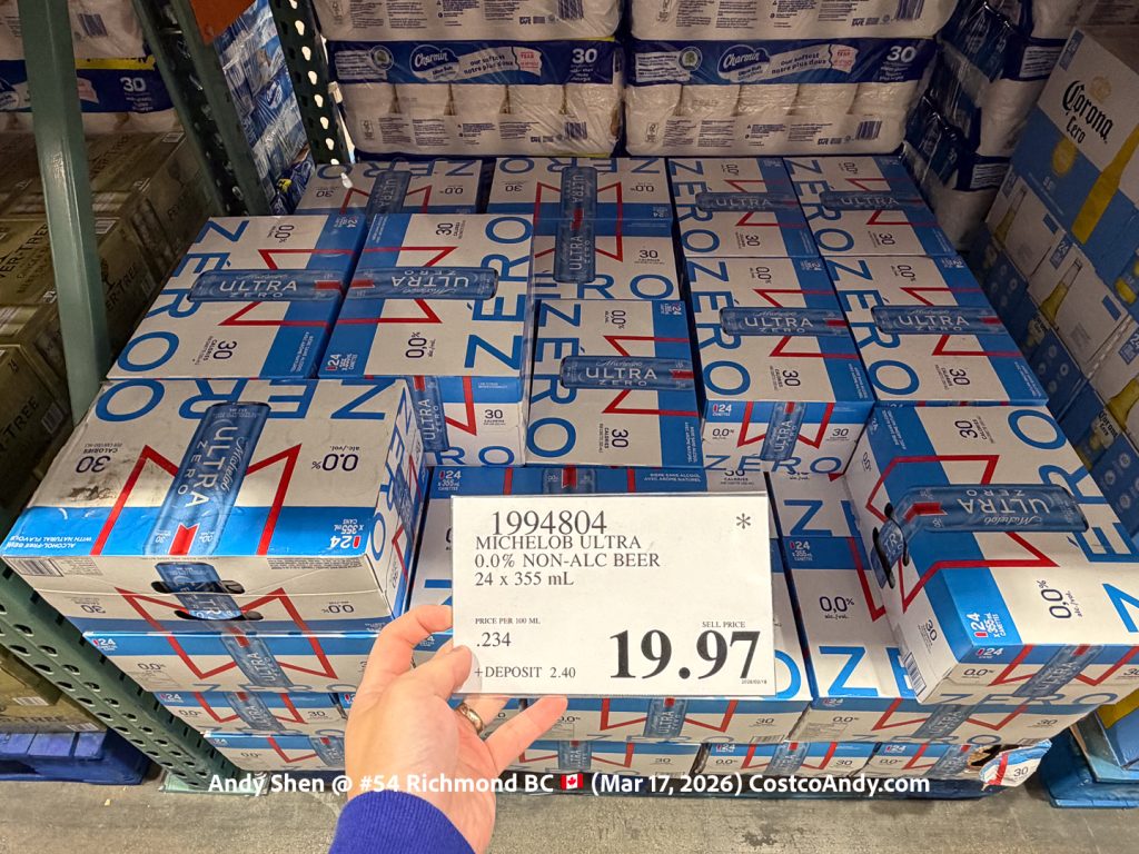 MICHELOB ULTRA 0.0% NON-ALC BEER 24 X 355 ML