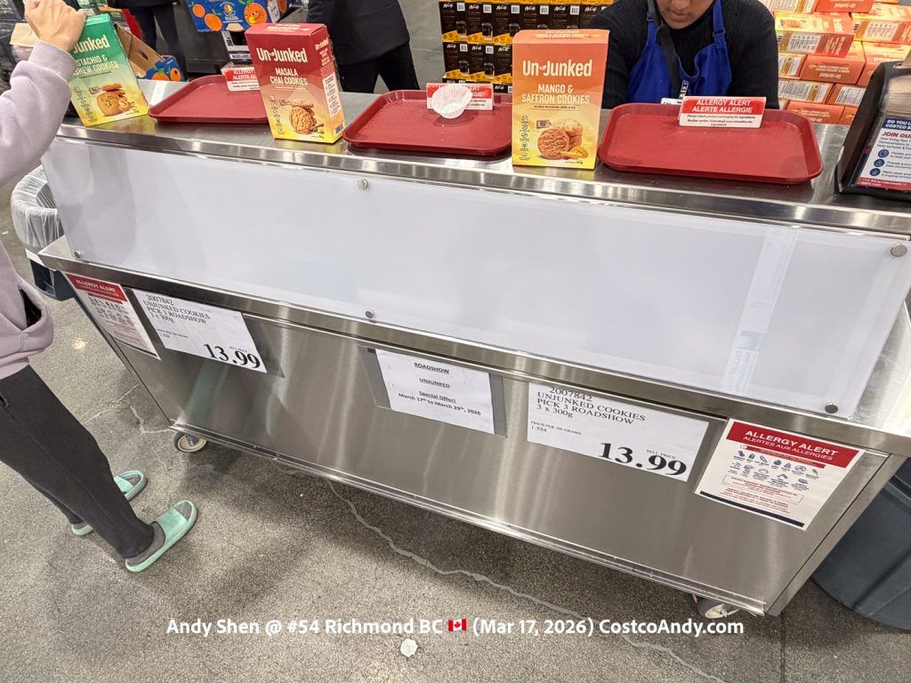 UNJUNKED COOKIES PICK 3 ROADSHOW 3x300G