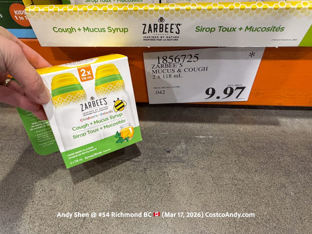 ZARBEE’S MUCUS & COUGH 2 X 118 ML