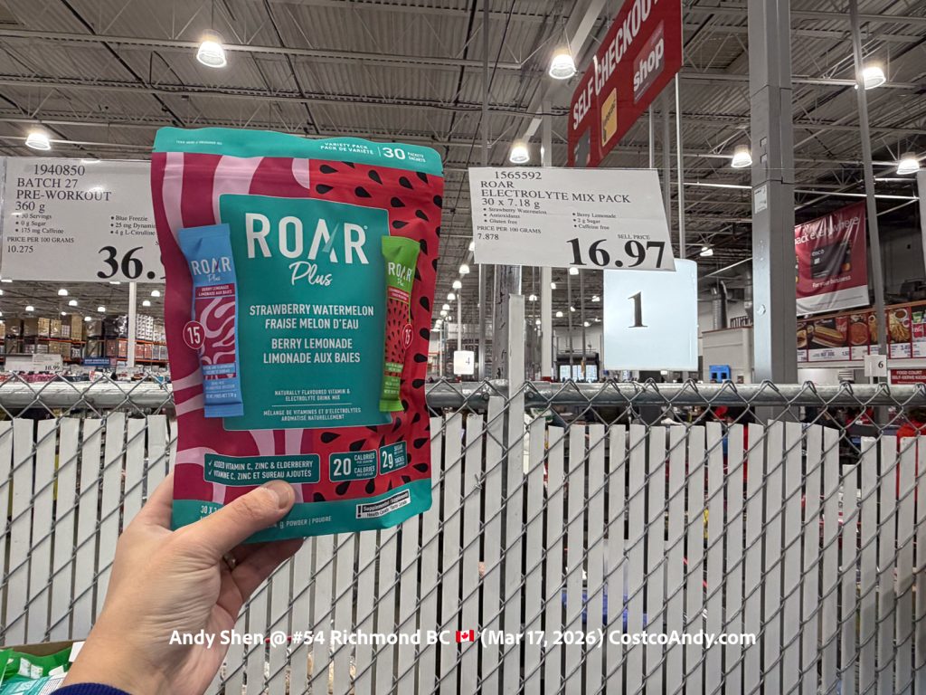 ROAR Plus Hydration Powders Variety Pack, 30 x 7.18 g