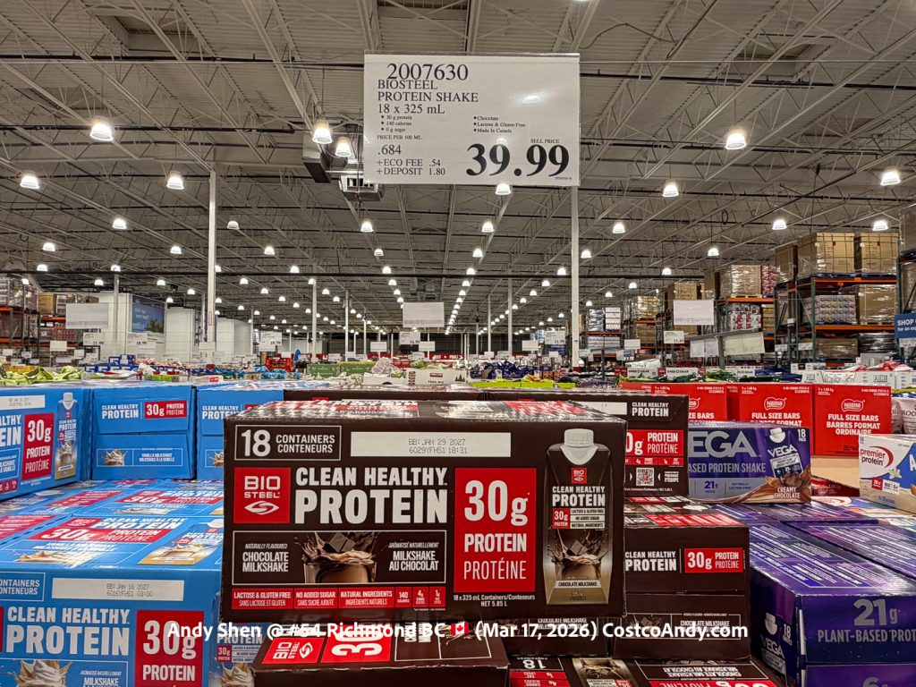 BIOSTEEL PROTEIN SHAKE 18x325ML