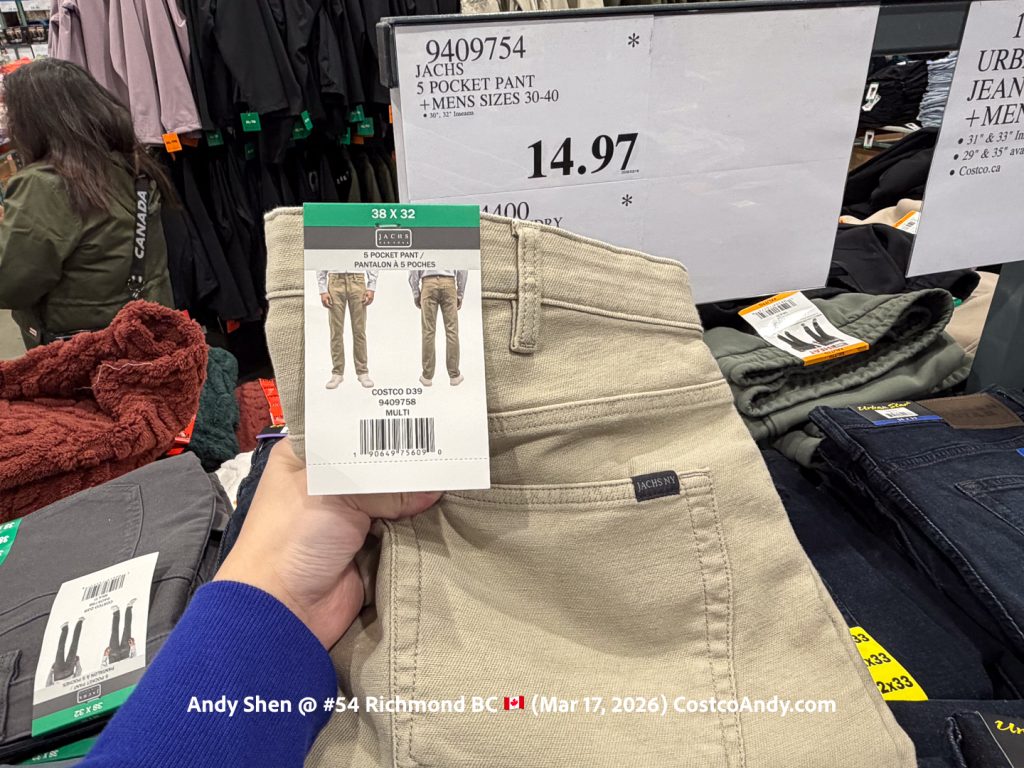 JACHS 5 POCKET PANT +MENS SIZES 30-40