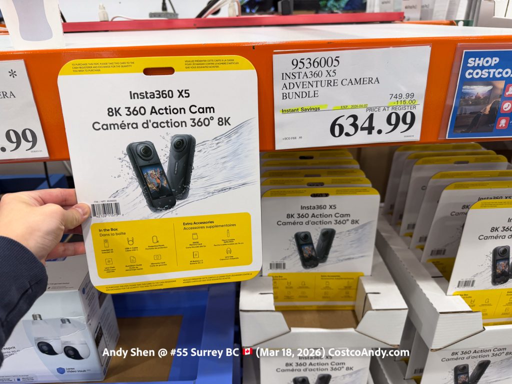 INSTA360 X5 ADVENTURE CAMERA BUNDLE