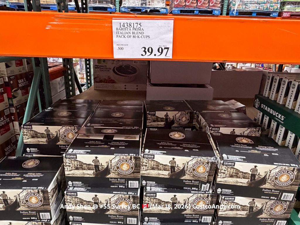 BARISTA PRIMA ITALIAN BLEND K-CUPS 80 COUNT