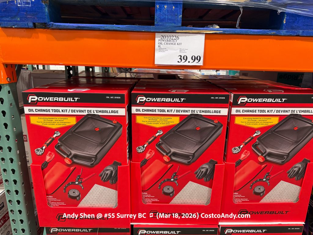 POWERBUILT OIL CHANGE KIT 8L