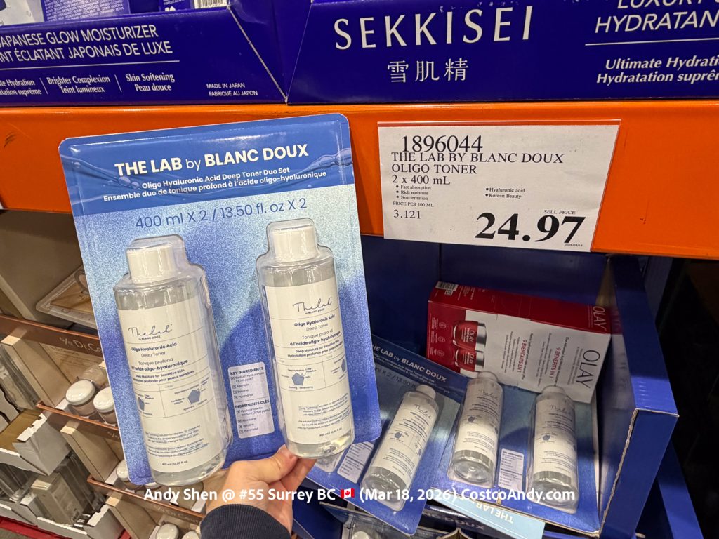 THE LAB BY BLANC DOUX OLIGO TONER 2 X 400 ML