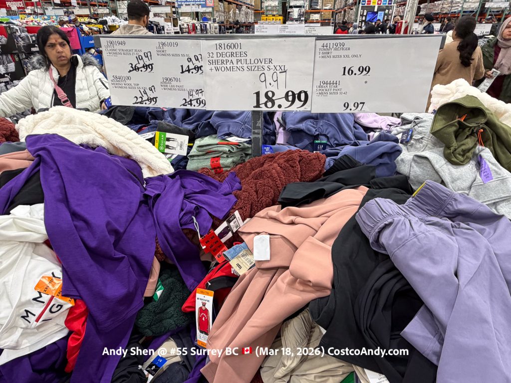 32 DEGREES SHERPA PULLOVER +WOMENS SIZES S-XXL