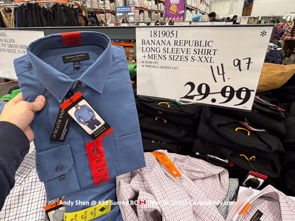 BANANA REPUBLIC LONG SLEEVE SHIRT MENS SIZES S-XXL