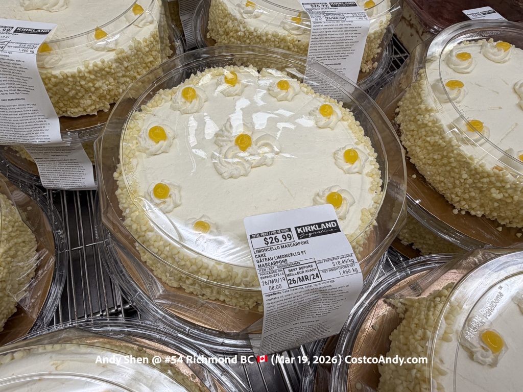 LIMONCELLO MASCARPONE CAKE