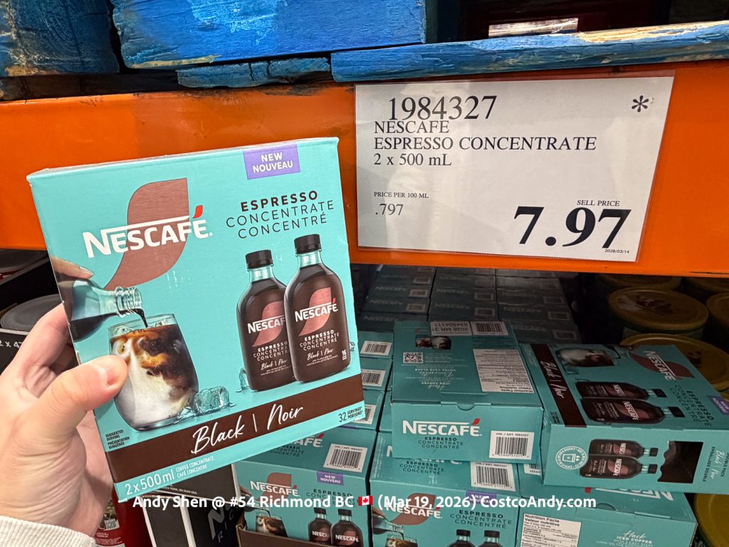 NESCAFE ESPRESSO CONCENTRATE 2 X 500 ML