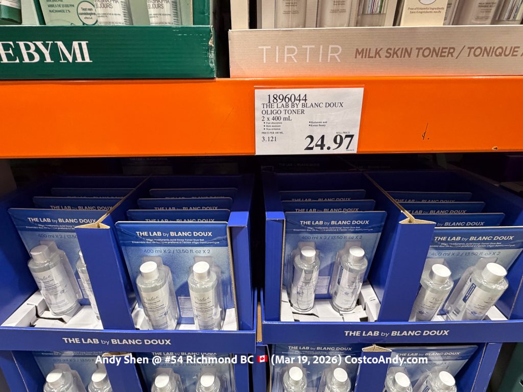 THE LAB BY BLANC DOUX OLIGO TONER 2 X 400 ML