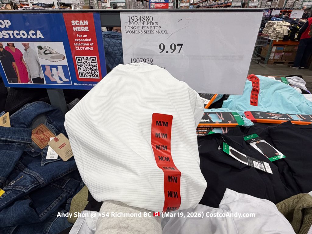 TUFF ATHLETICS LONG SLEEVE TOP WOMENS SIZES S-XXL