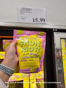 FRUIT RIOT SOUR GRAPES 567G