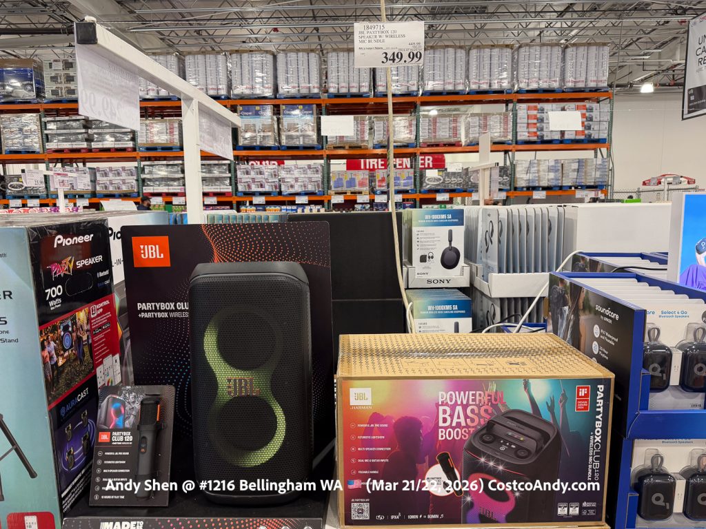 JBL PartyBox Club 120 Speaker with Wireless Mic Bundle