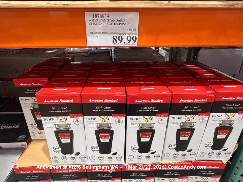 AMERICAN STANDARD SLIM GARBAGE DISPOSER^