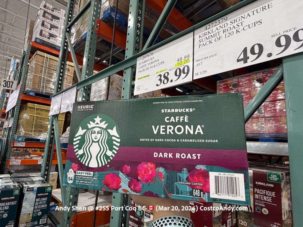 STARBUCKS CAFFE VERONA PACK OF 54 K-CUPS