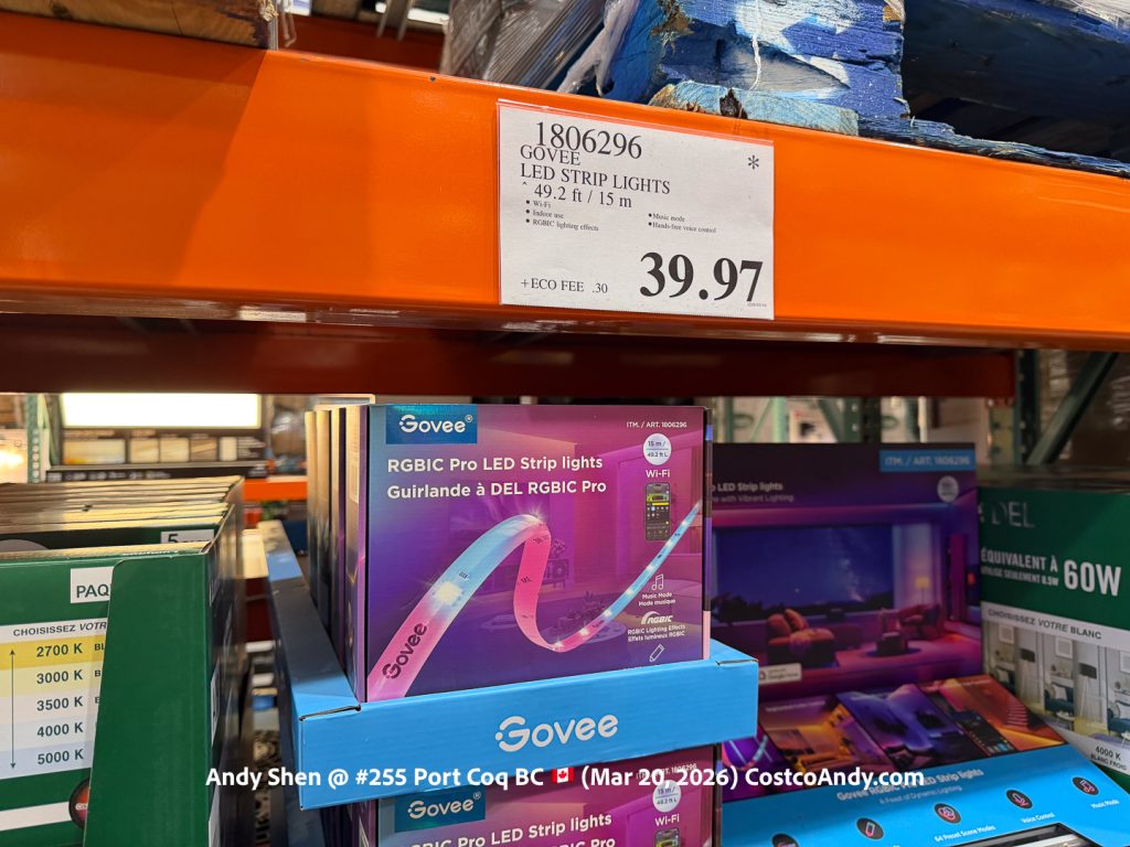 GOVEE LED STRIP LIGHTS 49.2 FT / 15M