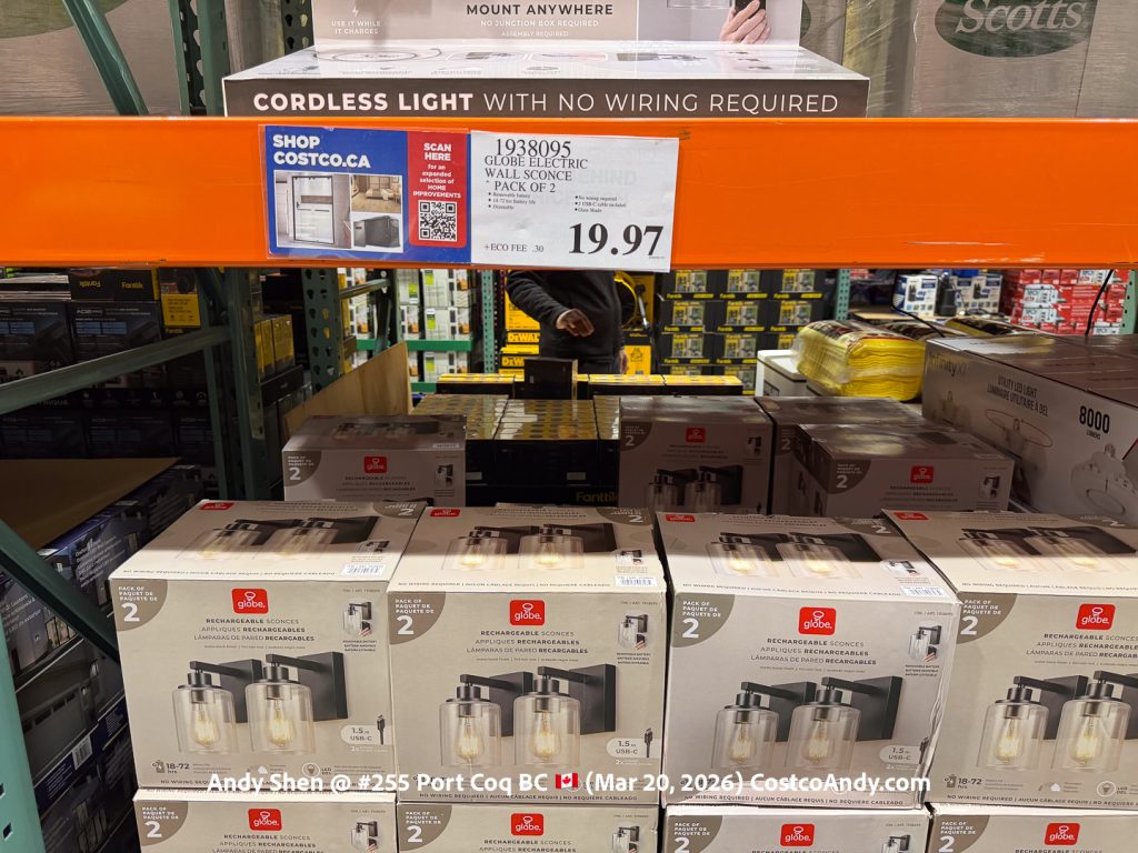 GLOBE ELECTRIC WALL SCONCE PACK OF 2