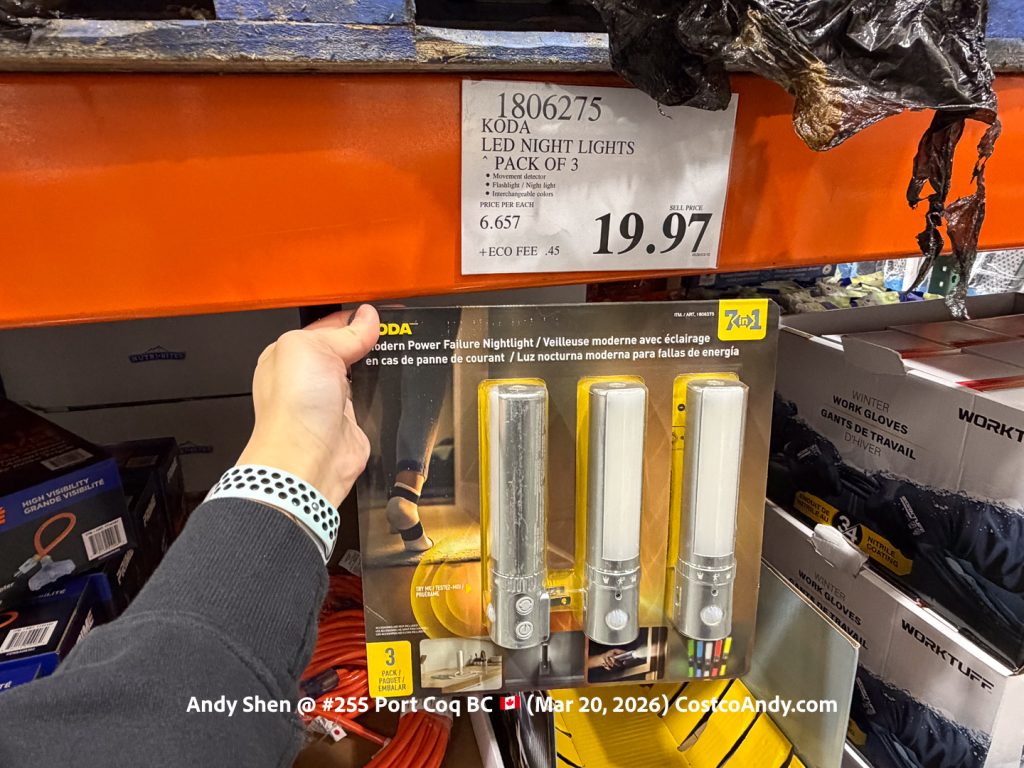 KODA LED NIGHT LIGHTS PACK OF 3