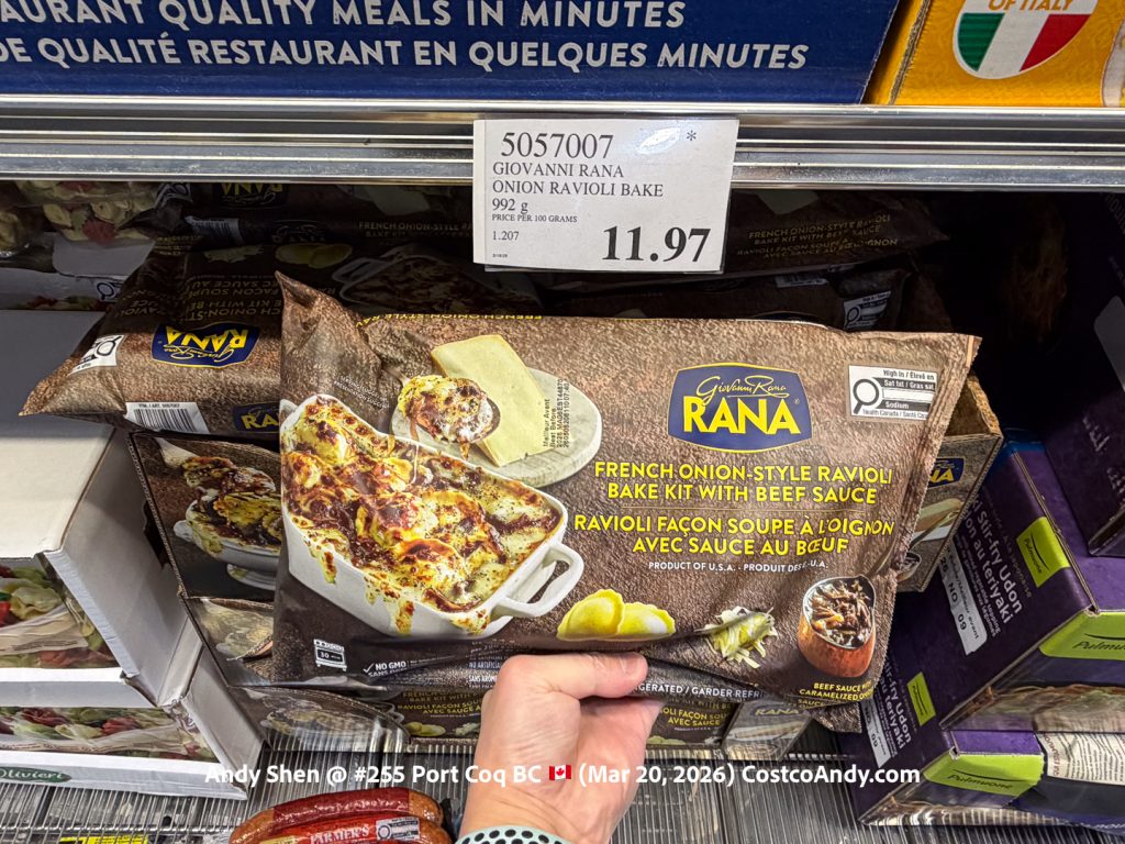 GIOVANNI RANA ONION RAVIOLI BAKE 992G