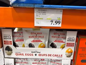 SNAK YARD QUAIL EGGS STEWED AND SALT BAKED 400G (14.1 OZ)