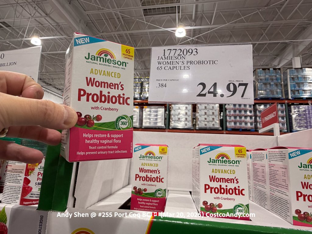 JAMIESON WOMENS PROBIOTIC 65 CAPSULES