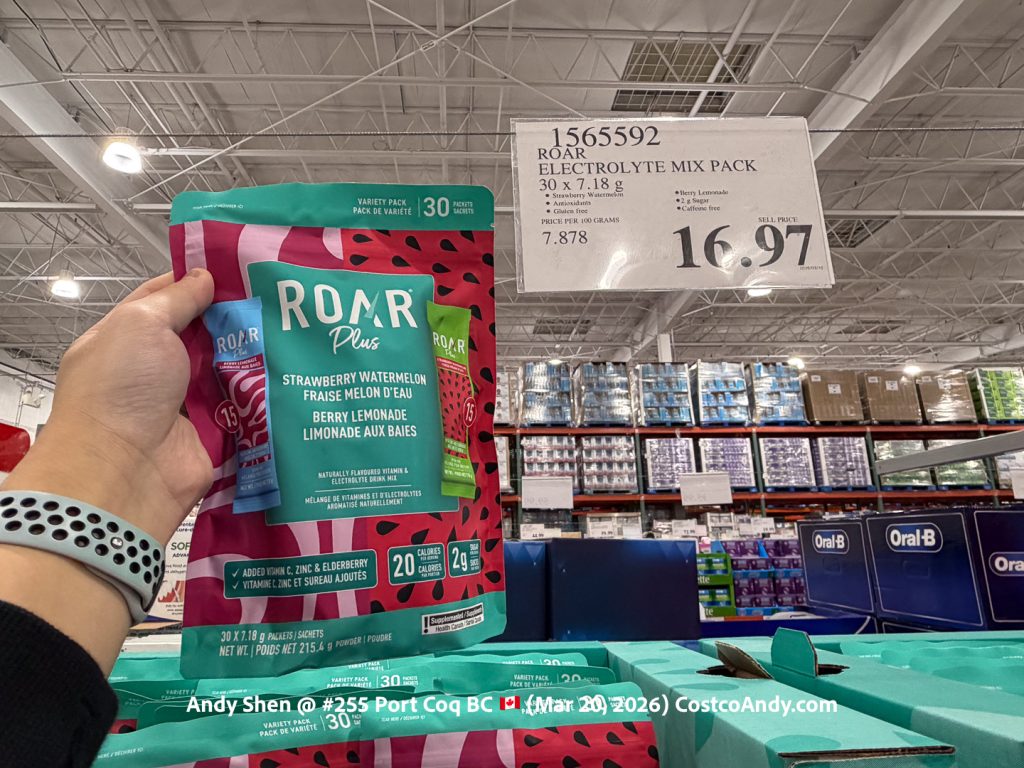ROAR Plus Hydration Powders Variety Pack, 30 x 7.18 g