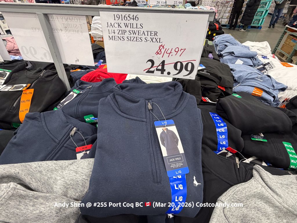 JACK WILLS 1/4 ZIP SWEATER MENS SIZES S-XXL