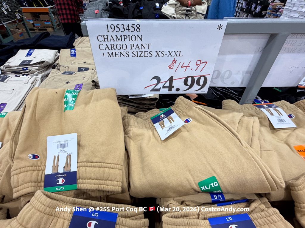 CHAMPION CARGO PANT +MENS SIZES XS-XXL
