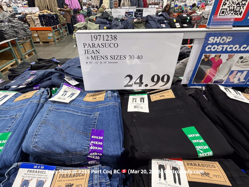 PARASUCO JEAN +MENS SIZES 30-40